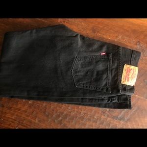 Men’s Levi’s  514 Jeans Black 32 x 30 NWOT